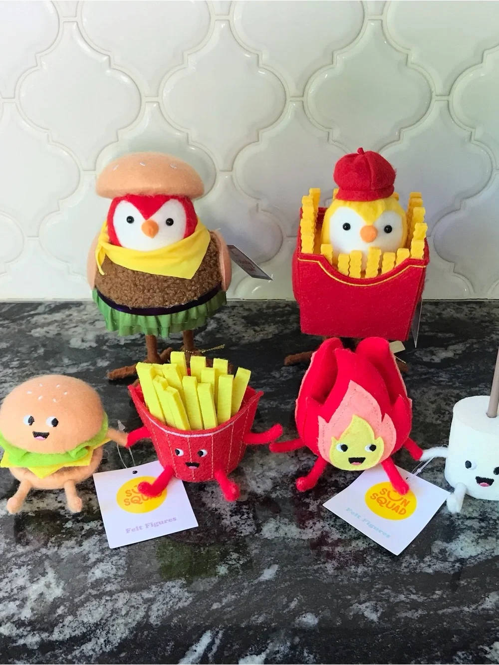Target 2026 Featherly Friends Birds Tater Patty Burger Fries Campfire Duo NWT